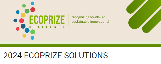 ECOPRIZE Challenge: Recognizing Youth-Led Sustainable Innovations