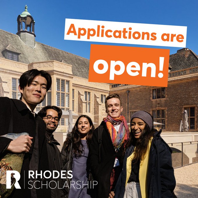 Fully Funded Rhodes Scholarship at the University of Oxford 2025
