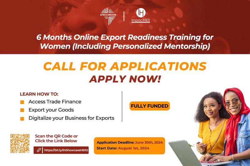 ShowcaseHER Training Program 2024 for African Female Entrepreneurs( win up to $1,000 business/export grant)