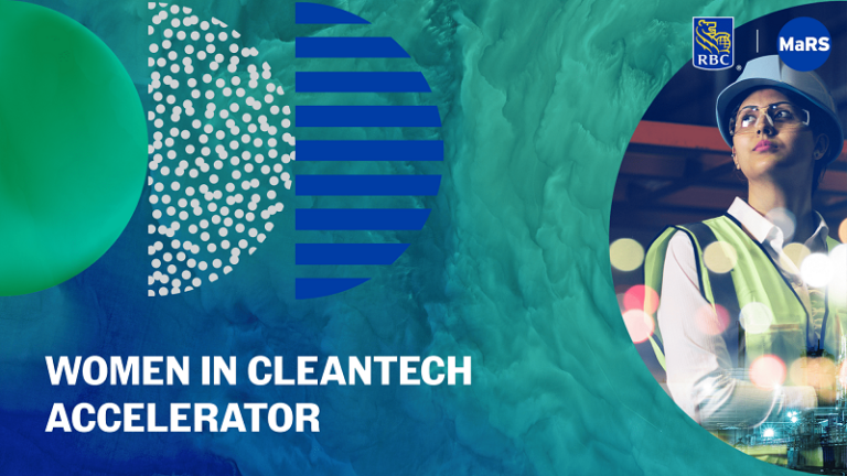 RBC Women in Cleantech Accelerator 2024-2026